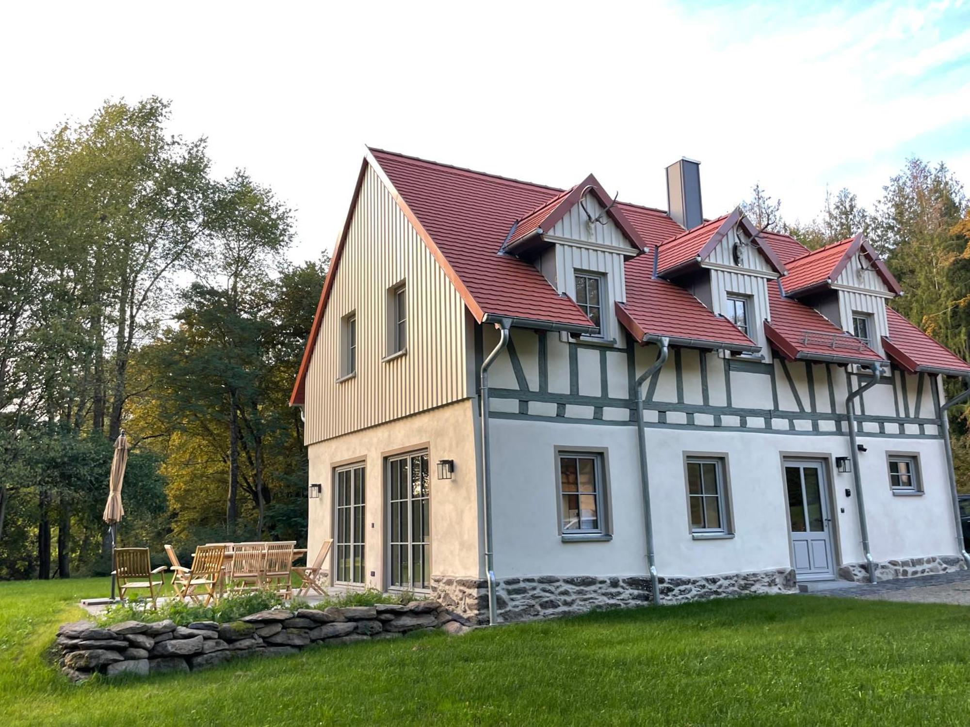 Schellnhof Forsthaus Am Waldrand Lejlighed Nidda Eksteriør billede